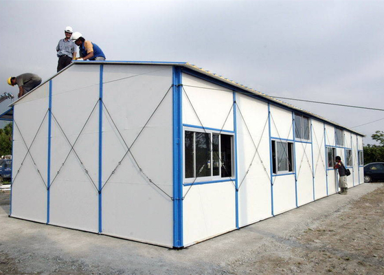 Άνετο Prefab εγχώριο διαμορφωμένο κρύο προκατασκευασμένο χάλυβας σπίτι μετάλλων