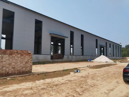 Prefab που χτίζει το γαλβανισμένο εργαστήριο δομών χάλυβα καυτής εμβύθισης για τη βιομηχανική χρήση