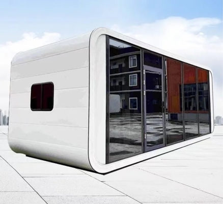 Σύγχρονο σχεδιασμό εξωτερικού Apple Cabin House 20FT 40FT Prefab Tiny House