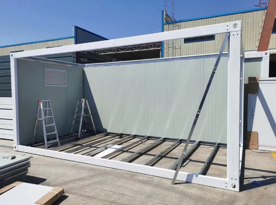 Windproof προσαρμοσμένο δωμάτιο απομόνωσης αποθηκών εμπορευμάτων επιτροπής σάντουιτς νοσοκομείων πλαισίων χάλυβα
