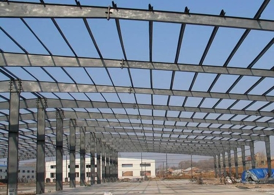 Προκατασκευασμένο εργαστήριο οικοδόμησης δομών χάλυβα Q355 Q235 βιομηχανικό